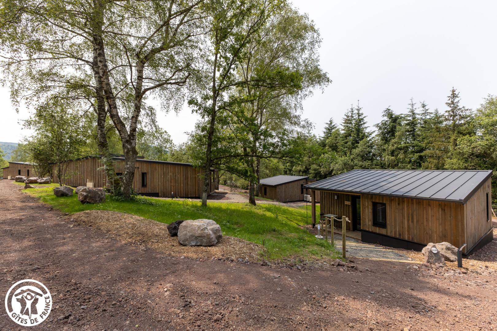 Location de vacances Cabane en bois Lodges De Lemptégy - Saint Ours dans Puy-de-Dôme en Auvergne